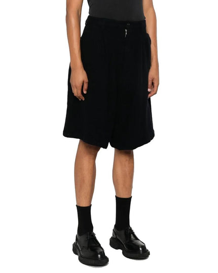 Comme Des Garçons Black Nylon Knee Length