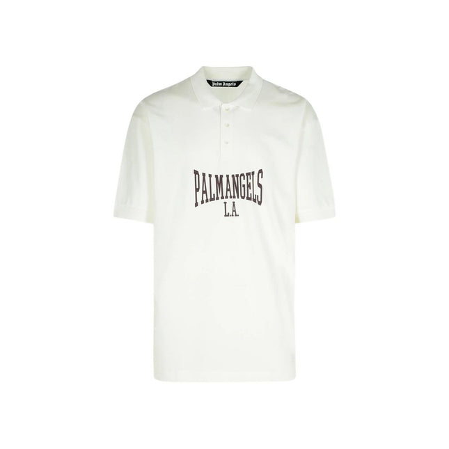 Palm Angels College Logo Polo