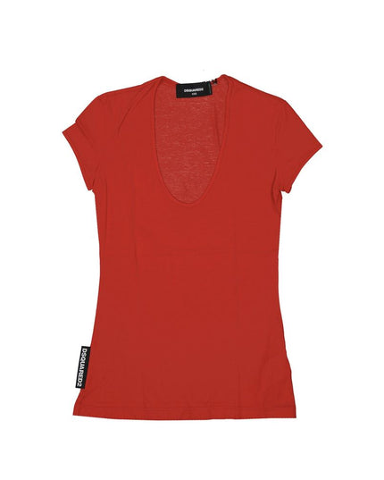 Dsquared² Red Cotton Clothing