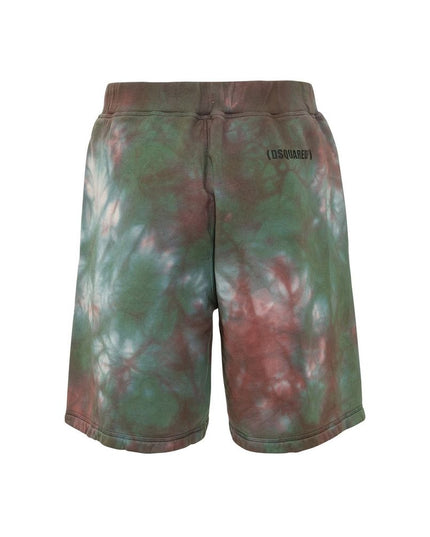 Dsquared² Green Cotton Shorts