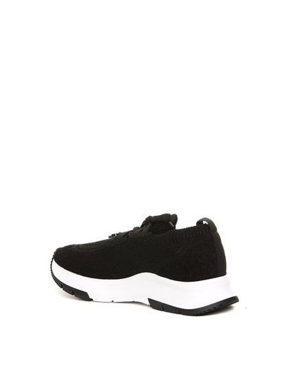 Gianvito Rossi Black Fabric Athletic Sneakers