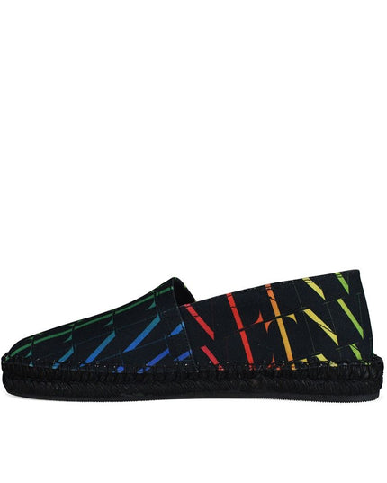 Valentino Garavani Black Canvas Espadrilles
