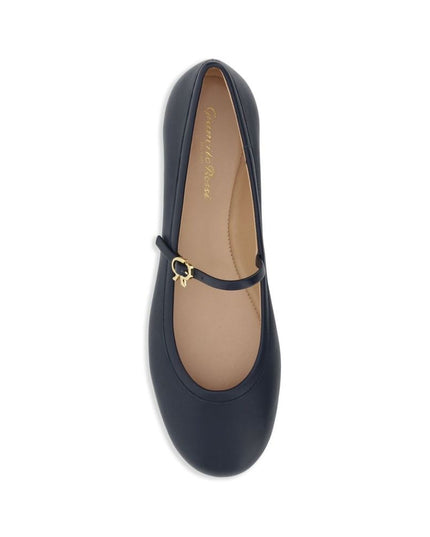 Gianvito Rossi Blue Fabric Ballet Flats