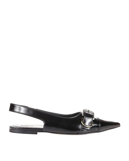 Givenchy Black Calfskin Ballet Flats