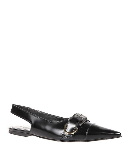 Givenchy Black Calfskin Ballet Flats