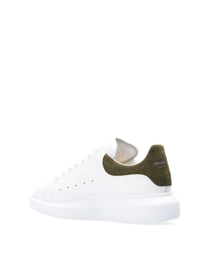 Alexander McQueen White Calfskin Low Top Sneakers