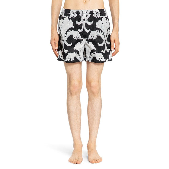 Valentino Black Polyamide Shorts
