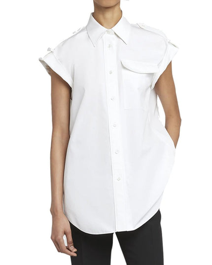 Alexander McQueen White Cotton Shirt