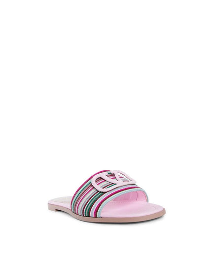 Valentino Garavani Multicolor Leather Slides