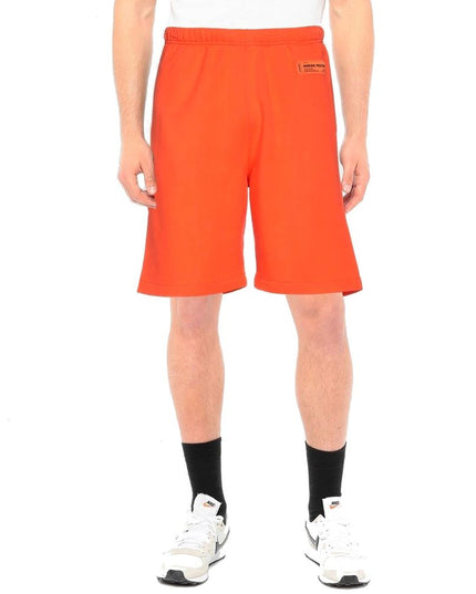 Heron Preston Orange Cotton Shorts
