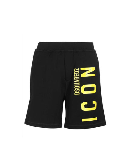 Dsquared² Black Cotton Shorts