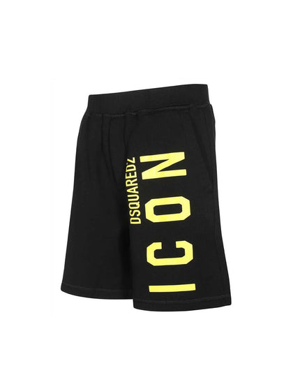 Dsquared² Black Cotton Shorts