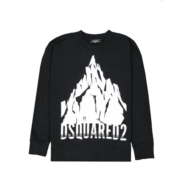 Dsquared² Black Cotton Sweatshirt