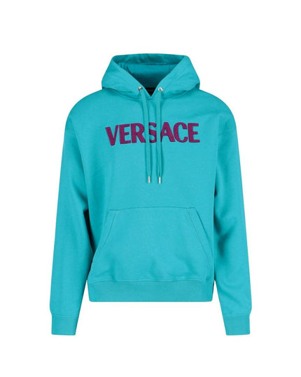 Versace Green Cotton Sweatshirt