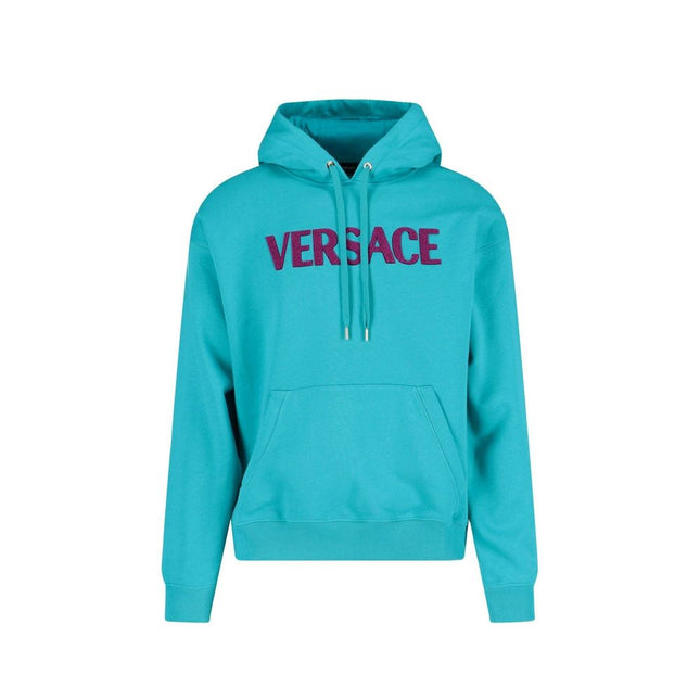 Versace Green Cotton Sweatshirt