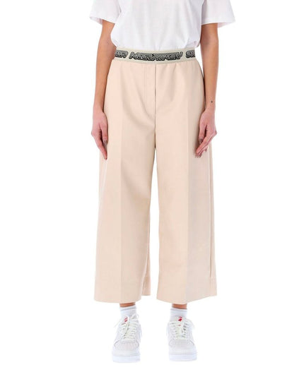 Stella McCartney Beige Viscose Casual Pants