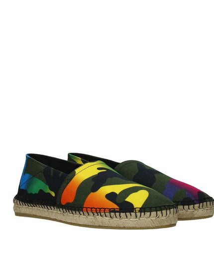 Valentino Garavani Green Canvas Espadrilles