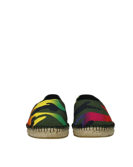 Valentino Garavani Green Canvas Espadrilles