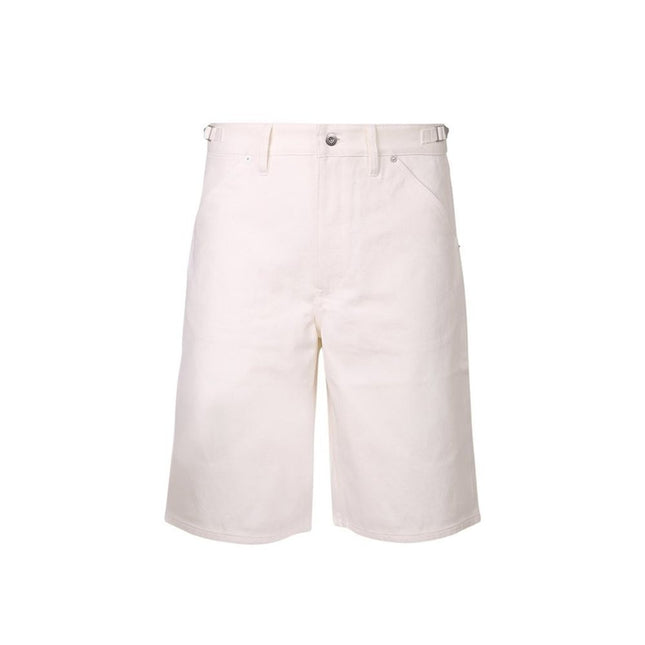 Jil Sander White Denim Shorts