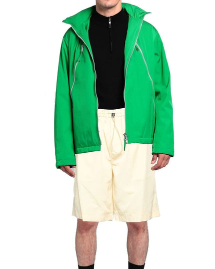 Jil Sander Yellow Polyamide Shorts