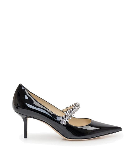 Jimmy Choo Black Calfskin High Heel Pumps
