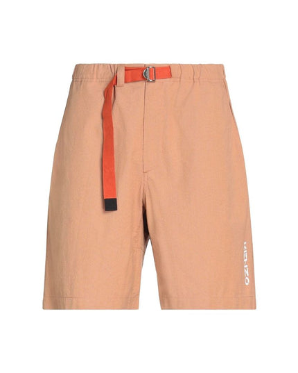 Kenzo Brown Cotton Bermuda Shorts