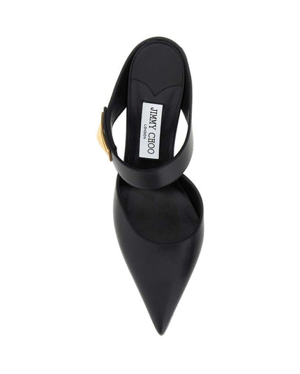 Jimmy Choo Black Calfskin High Heel Pumps
