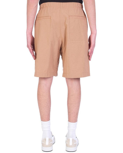 Kenzo Brown Cotton Bermuda Shorts