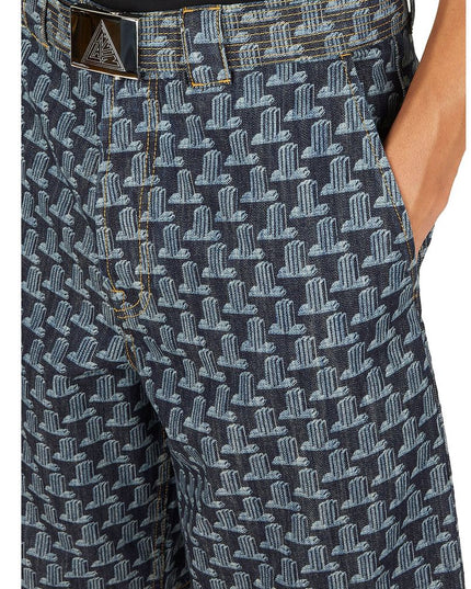 Lanvin Blue Denim Shorts