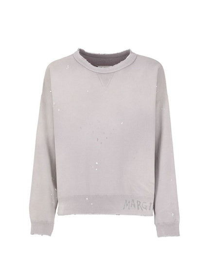 Maison Margiela Purple Cotton Sweatshirt