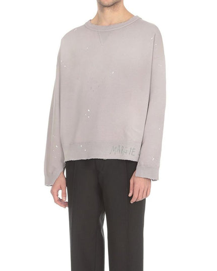 Maison Margiela Purple Cotton Sweatshirt