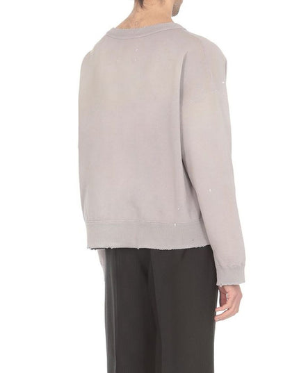 Maison Margiela Purple Cotton Sweatshirt