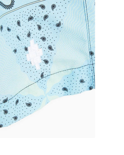 Marcelo Burlon Yellow Polyamide Shorts