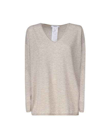 Max Mara Beige Cashmere Cashmere Sweater