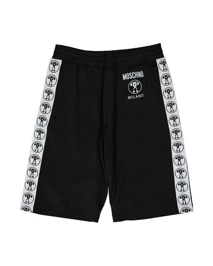 Moschino Couture Black Elastane Shorts
