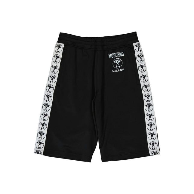 Moschino Couture Black Elastane Shorts