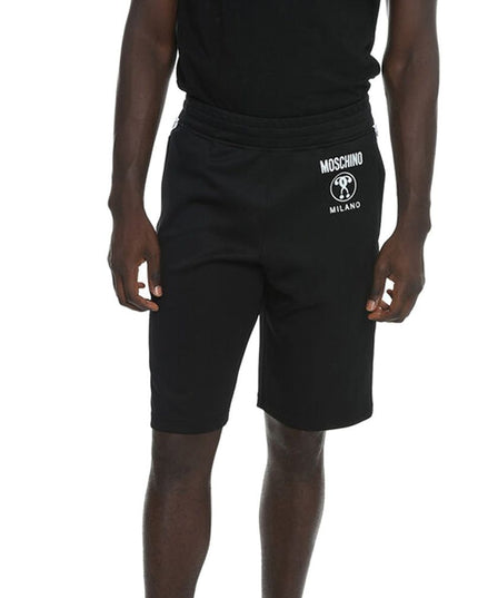 Moschino Couture Black Elastane Shorts