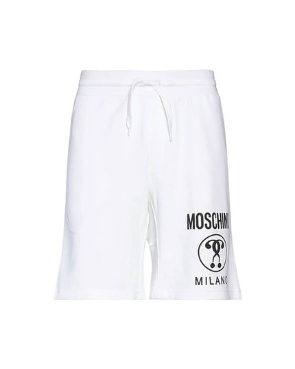 Moschino Couture White Cotton Shorts