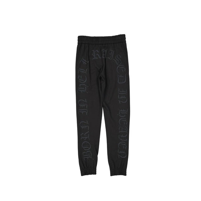 Philipp Plein Black Elastane Joggers (Workout Pants)