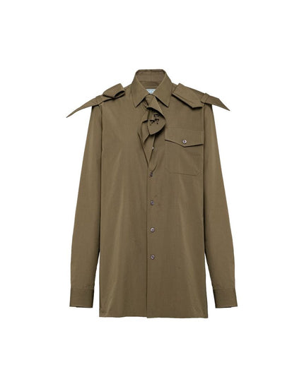 Prada Green Cotton Shirt