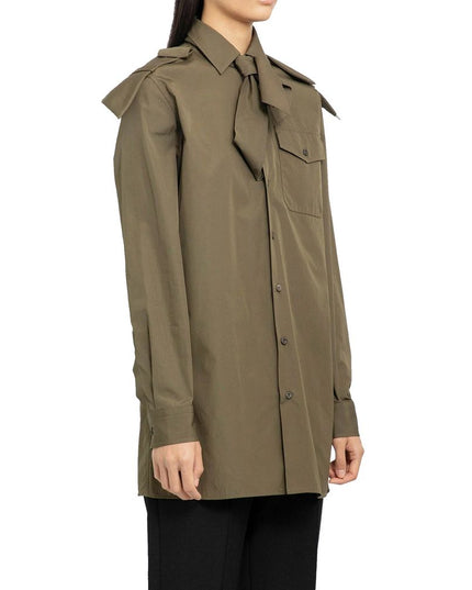 Prada Green Cotton Shirt