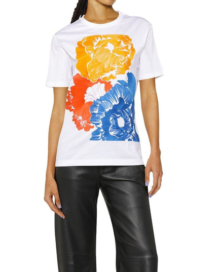 Salvatore Ferragamo White Cotton T-Shirt