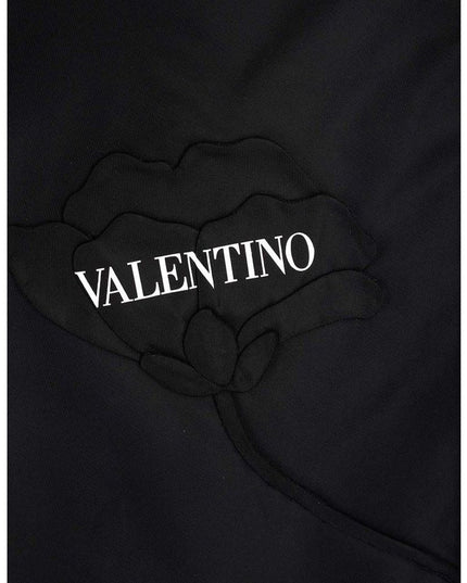 Valentino Black Nylon Bermuda Shorts