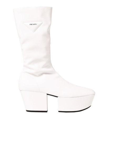 Prada White Polyethylene Boots