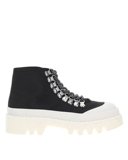 Proenza Schouler Black Canvas Chunky Sneakers