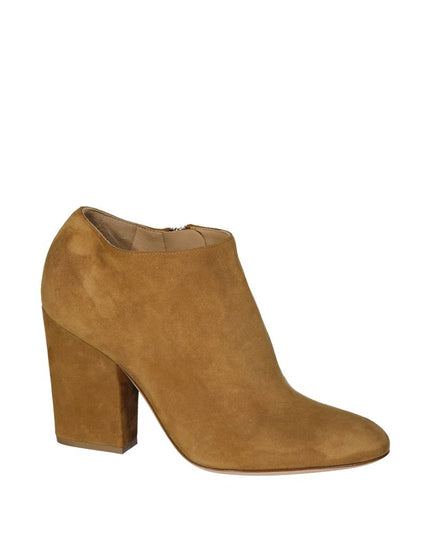 Sergio Rossi Brown Calfskin Ankle Boots