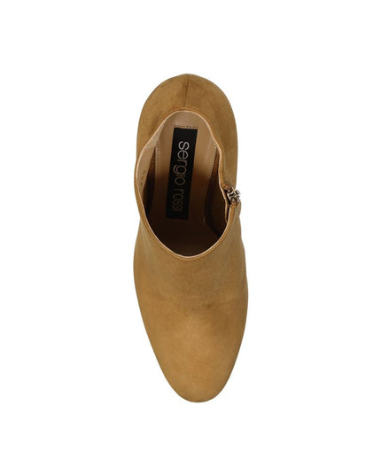 Sergio Rossi Brown Calfskin Ankle Boots