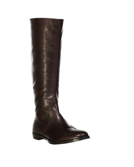 Sergio Rossi Brown Calfskin Boots