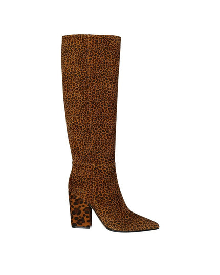 Sergio Rossi Brown Calfskin Over The Knee
