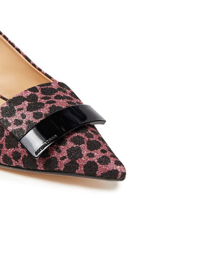 Sergio Rossi Multicolor Fabric Mid Heel Pumps